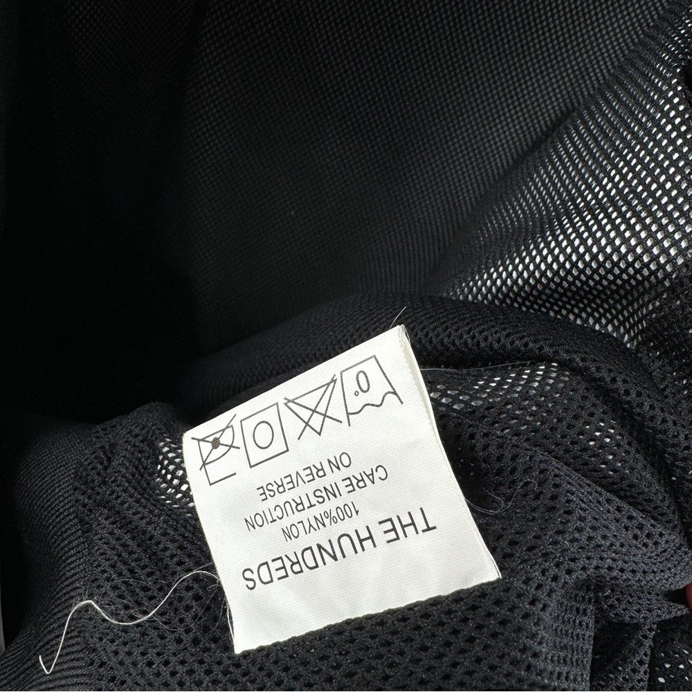 The Hundreds Medium Black Zip-Up Windbreaker Jacket - Picture 8 of 8